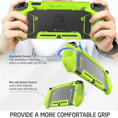 For Nintendo Switch Case MUMBA Series Blade TPU Grip Protect