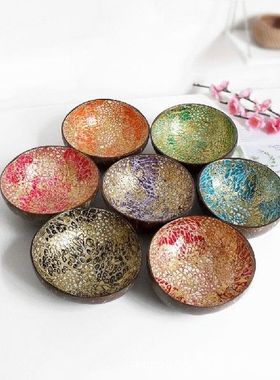 Nampan Penyimpanan Kunci Tempurung Kelapa Pulau Gaya Alami