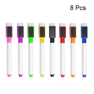 8pc 8Colorful Magnetic Whiteboard Pen White Board Marker Bui