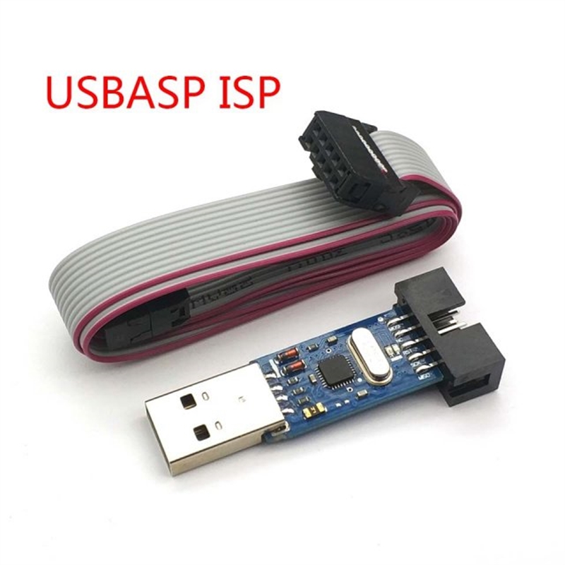 New USBASP USBISP AVR Programmer USB ATMEGA8 ATMEGA128 Suppo