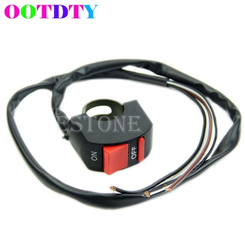 ON/OFF Switches Universal Handlebar Motorcycle Kill Switch O