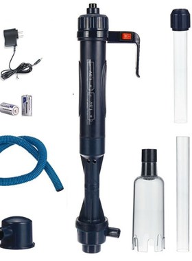 Electric Aquarium Automatic Siphon Fish Tank Gravel Cleaner