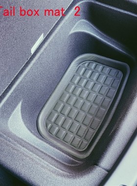 floor mat For Tesla Model Y trunk foot pad TPE XPE rubber ma