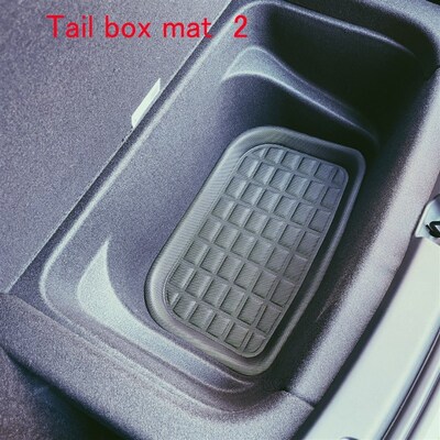 floor mat For Tesla Model Y trunk foot pad TPE XPE rubber ma