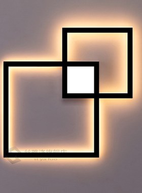 Decorative modern LED Wall Lamp DIY background light indoor