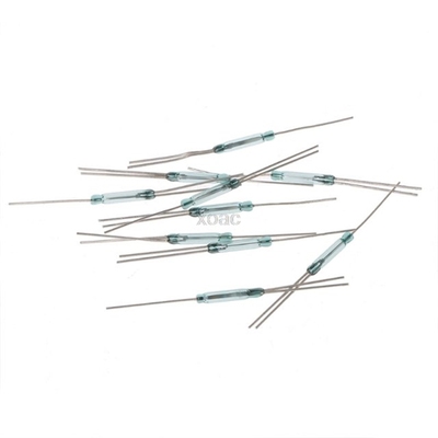 10Pcs 2.5X14mm 4W 3 Pin Glass Reed Relay Magnetic Switches N