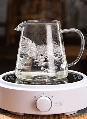 Kung Fu Tea Sets Heat Resistant Glass Teapot With Stainless