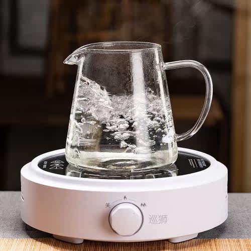 Kung Fu Tea Sets Heat Resistant Glass Teapot With Stainless