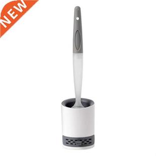 TPR Silicone Toilet Brush Cleaning Bathroom WC Accessories C