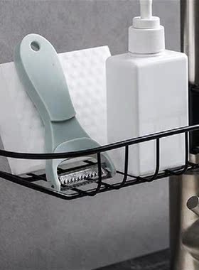 Sink Storage Rack Sponge Holder Faucet Mounted Drain Rack