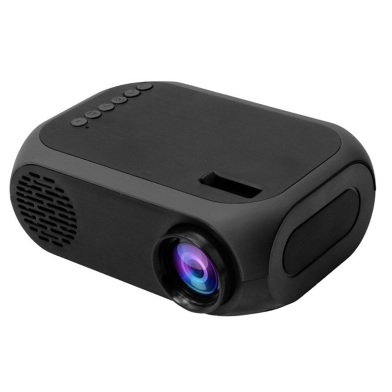 US Plug LED  Portable Projector  Projector USB Recha