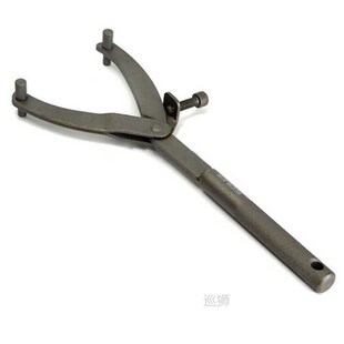 Black Metal Universal Motorcycle Moped Scooter Flywheel Vari