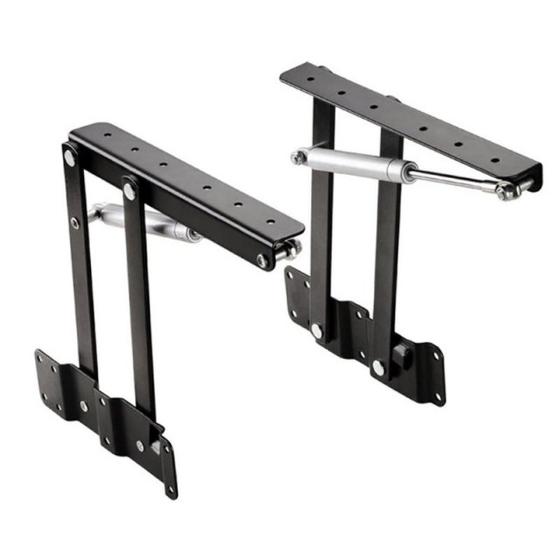 2Pcs Table Hinges Lift Up Coffee Table Top Foldable Mechanis