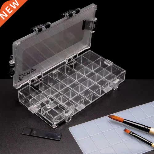 Bianyo 24/36 Grid Paint Palette Box Set Professional Moistur