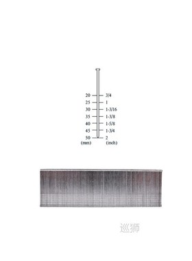 F50 Pneumatic Nails Gun Set 3/4 Inch To 2 Inch 18Ga Air Brad