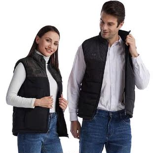 Men Women Electric Heated Vest Washable Thermal Vest Body
