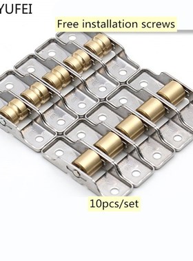 10pcs/set sliding door wheels rollers Heavy Mute stainless s
