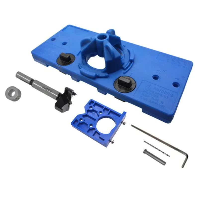 35mm Hinge Drilling Jig Concealed Guide Hinge Hole Locator W