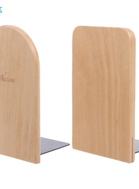 Nature Wooden Desktop Organizer Desktop Office Home Bookends