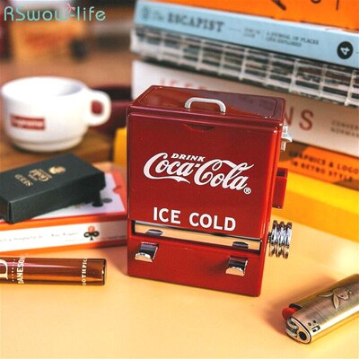 Personality Creative Retro-Cola Toothpick Box Vending Machin
