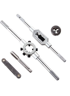 32PCS/SET Metric Taps And Dies Set Thread Cutting Tool Adjus