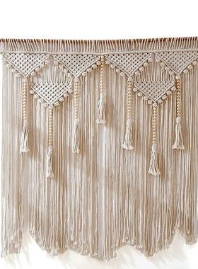 39.37W  43.3L Macrame Wall Hangings Bohemian Tassel Macrame