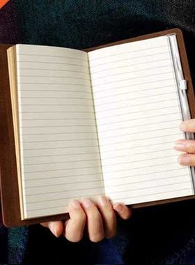 Elegant Handcrafted Diary Notebook Engraved Leather Journal