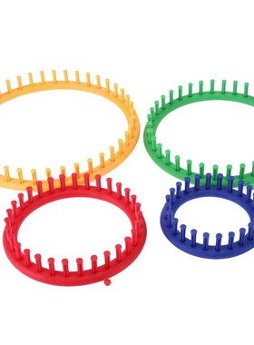 4 Size Colorful Knitting Loom Set Knitting Machine Round Cir