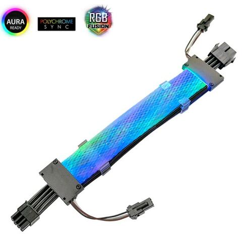 8Pin GPU Extension Cable Male to Female 5V ARGB Extension Co