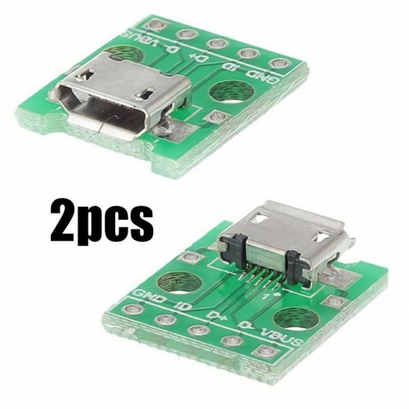 Micro Usb To Dip Adapter 5Pin Female Connector B Type Pcb Co
