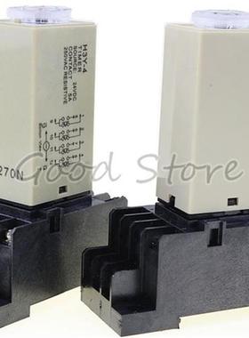 1SET  H3Y-4 0-60min 24V Time relay power delay controller ST