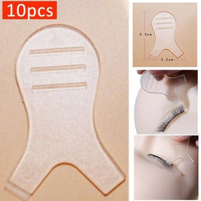 10pcs/Set Eyelash Lashes Lifting perm Y Comb Brushes Separat