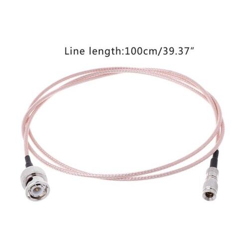 DIN 1.0/2.3  BNC To BNC Male Connector Cable RF RG179 HD