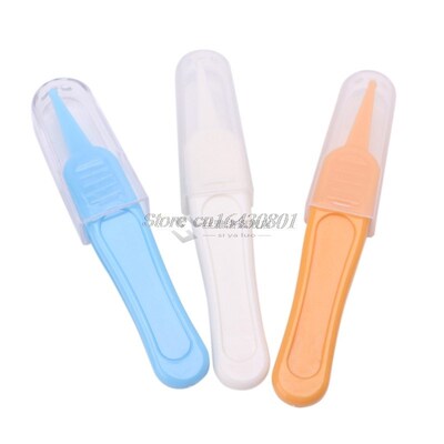 Ear Nose Navel Plastic Clean Tweezer Infant Tweezers Pincet