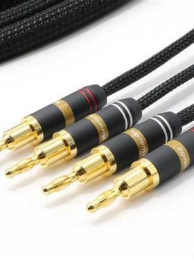 Monosaudio S801 hifi audio OFC Audiophile Speaker Cable, Bi-