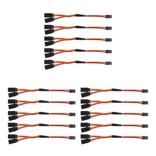 15Pcs 150mm Y Type Extended Line Extension Lead Wire Cable f
