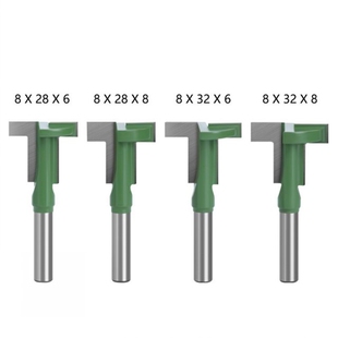 8mm Shank T-Slot Router Bit Straight Edge Slotting Milling C