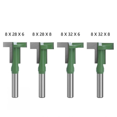 8mm Shank T-Slot Router Bit Straight Edge Slotting Milling C