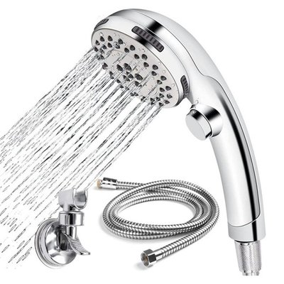 Shower Head with 1.5 M Hose 5 Jet Types Hand Shower Water-Sa