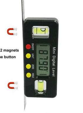 Digital Protractor Inclinometer Level Box Waterproof Angle F