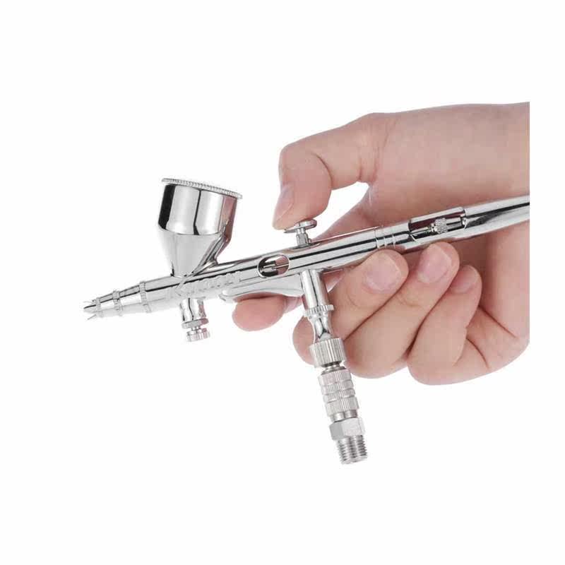 KKmoon Gravity Feed Dual-Action Airbrush Hobby Model Body Na