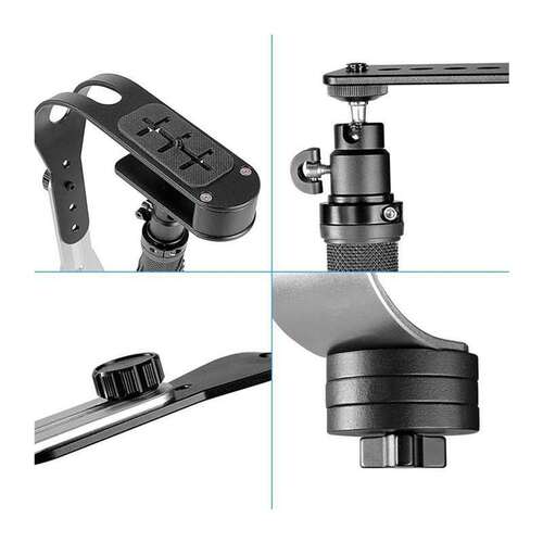 Pro. Vedio Handheld Stabilizer Motion Steady Mount for DSLR