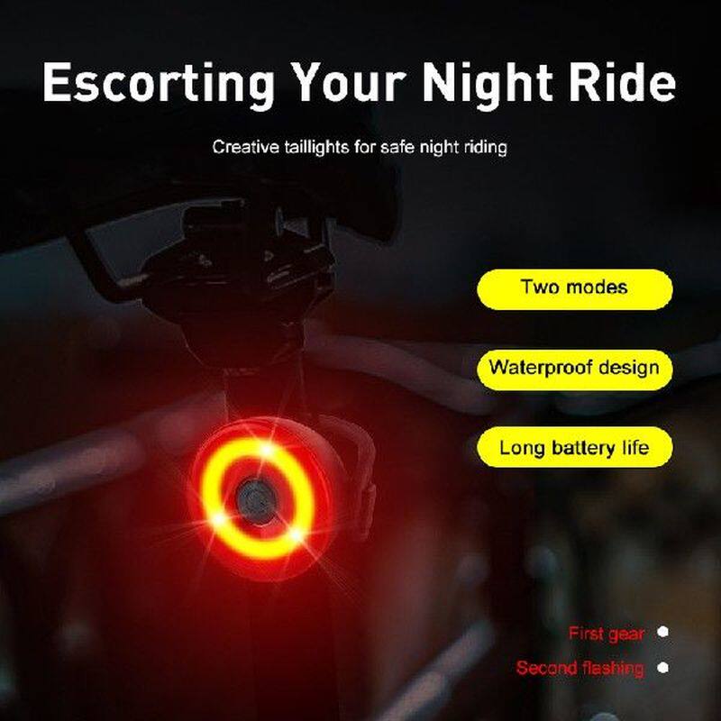 Bicycle Light Tail Light Night Riding Light Bicycle Tail图片