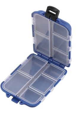 10 Compartments Storage Case Box Fly Fishing Lure Spoon Hook