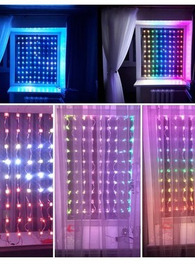 50-500PCS WS2812B LED Module String Panel Pre-soldered on He