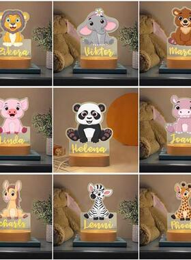 Creative 3D Night Lamp Acrylic Desktop Nightlight Boys and G