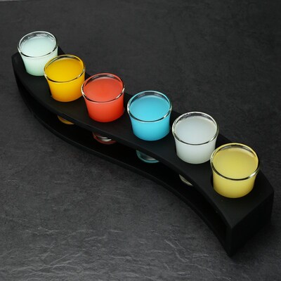 1.5OZ Cocktail Shots Glass Set A Mini Cup Of Creative B52 Wi
