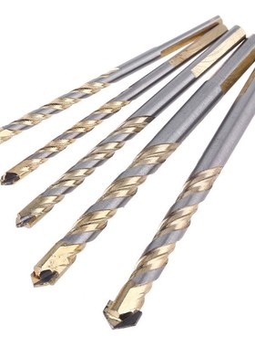 5pcs Carbide Tipped Drill Bit Set 适用于 Masonry Ceramic Til