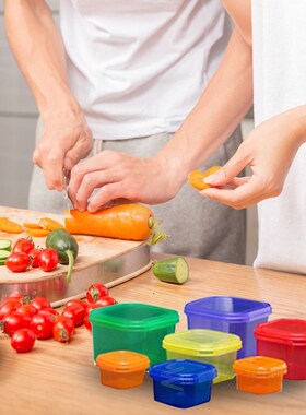 14pcs 21 Day Portion Control Container Fitness Food Storage