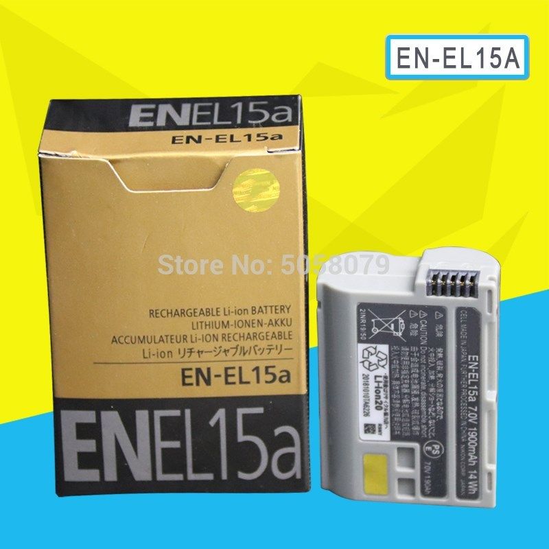 EN EL15A ENEL15A EN EL15A Battery Pack For Nikon Camera D85